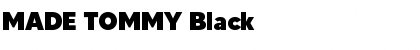 Download MADE TOMMY Black Font