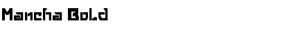 Download Mancha Bold Font Title Preview