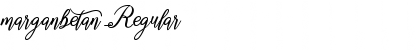 Download marganbetan Regular Font Title Preview