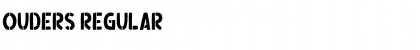 Download Ouders Regular Font Title Preview