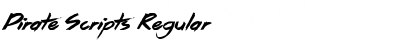 Download Pirate Scripts Regular Font Title Preview