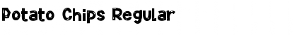 Download Potato Chips Regular Font Title Preview