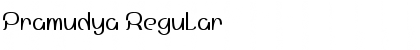 Download Pramudya Regular Font Title Preview