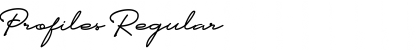 Download Profiles Regular Font Title Preview