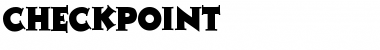 Download Checkpoint Regular Font Title Preview