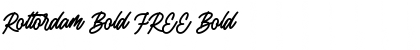 Download Rottordam Bold FREE Bold Font