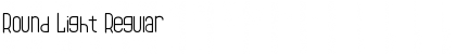 Download Round Light Regular Font Title Preview
