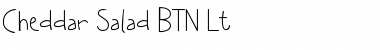 Download Cheddar Salad BTN Lt Regular Font Title Preview
