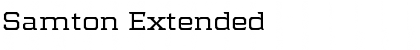 Download Samton Extended Font Title Preview
