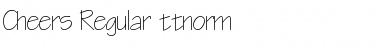 Download Cheers Regular Font Title Preview