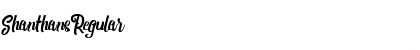 Download Shanthans Regular Font Title Preview