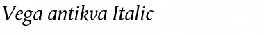 Download Vega antikva Italic Font