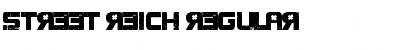 Download Street Reich Regular Font