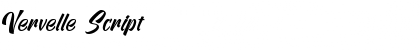 Download Vervelle Script Font Title Preview