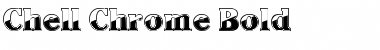 Download Chell Chrome Bold Font Title Preview