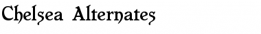 Download Chelsea Alternates Regular Font Title Preview