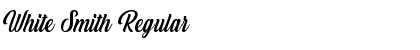 Download White Smith Regular Font Title Preview