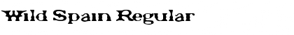 Download Wild Spain Regular Font Title Preview