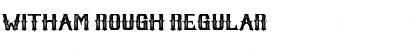 Download Witham Rough Regular Font Title Preview