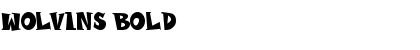 Download WOLVINS Bold Font Title Preview
