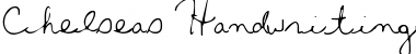 Download Chelsea's Handwriting Regular Font Title Preview