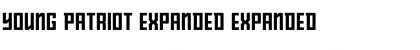 Download Young Patriot Expanded Expanded Font Title Preview