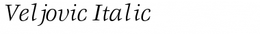 Download Veljovic Italic Font