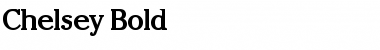Download Chelsey Bold Font Title Preview