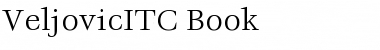Download VeljovicITC Book Font Title Preview
