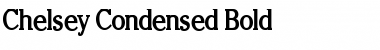 Download Chelsey Condensed Bold Font Title Preview