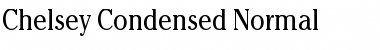 Download Chelsey Condensed Normal Font Title Preview