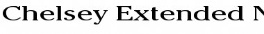 Download Chelsey Extended Normal Font Title Preview