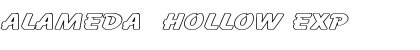 Download Alameda  Hollow Exp Regular Font Title Preview