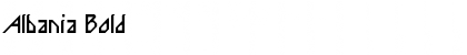 Download Albania Bold Bold Font Title Preview