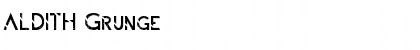 Download ALDITH Grunge Regular Font Title Preview
