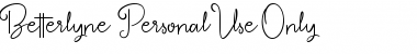 Download betterlyne Regular Font Title Preview