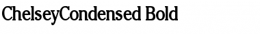 Download ChelseyCondensed Bold Font Title Preview