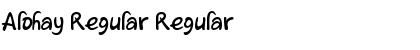Download Alohay Regular Regular Font Title Preview