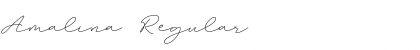 Download Amalina Regular Font Title Preview