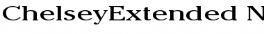 Download ChelseyExtended Normal Font Title Preview