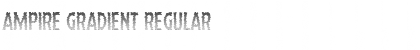 Download Ampire Gradient Regular Font Title Preview