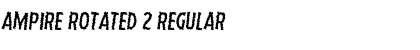 Download Ampire Rotated 2 Regular Font Title Preview