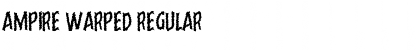 Download Ampire Warped Regular Font Title Preview