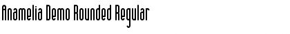 Download Anamelia Demo Rounded Regular Font Title Preview