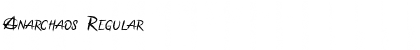 Download Anarchaos Regular Font Title Preview