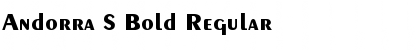 Download Andorra S Bold Regular Font Title Preview