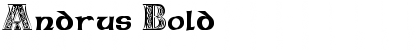 Download Andrus Bold Font Title Preview