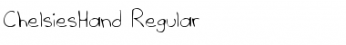 Download ChelsiesHand Regular Font Title Preview
