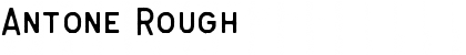 Download Antone Rough Font Title Preview