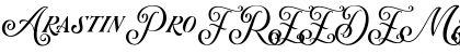 Download Arastin Pro FREE DEMO Regular Font Title Preview